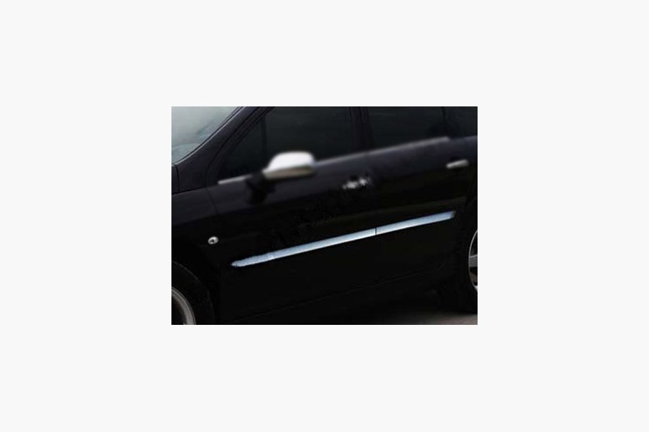 Peugeot 407 2004-2011 SONDERANGEBOT !!! Türleisten (4 Stk, Edelstahl) Image