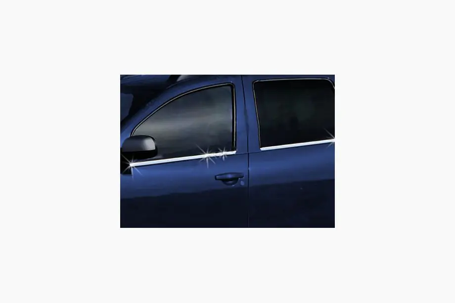 Renault Duster 2008–2017 Fensterleisten Chrom (4 Stk, Edelstahl) Foto 5
