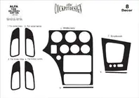 Alfa Romeo 159 2005–2011 Armaturenbrett Abdeckungen (Meric) Foto 5