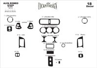 Alfa Romeo Spider/GTV 1995–2005 Armaturenbrett Dekor Dunkelholz Foto 3