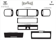Audi A3 1996-2003 Armaturenbrett Abdeckungen (2000-2003) Aluminium Foto 6