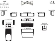 Audi A6 C5 1997-2001 Armaturenbrett Abdeckungen Aluminium Foto 3