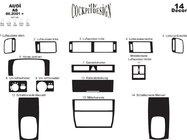 Audi A6 C5 2001-2004 Armaturenbrett Abdeckungen Foto 5
