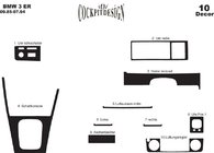 BMW 3er E30 1982–1994 Armaturenbrett Abdeckungen Dunkelholz Foto 3