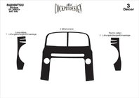 Daihatsu Sirion 2005-2015 Armaturenbrett Abdeckungen Titan Foto 3