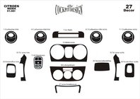 Fiat Fiorino/Qubo 2008-2024 Dekorleisten Innenraum Aluminium Foto 4