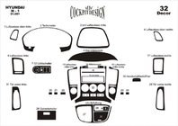 Hyundai H300, H1, Starex 2008-2020 Armaturenbrett Abdeckungen (Big Set) Foto 2