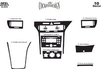 Opel Astra H 2004-2013 Armaturenbrett Abdeckungen Holz Foto 4