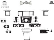 Opel Vectra C 2002-2008 Armaturenbrett Abdeckungen Holz Foto 6