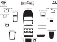 Opel Astra G classic 1998-2012 Armaturenbrett Abdeckungen Carbon Foto 9