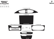 Renault Laguna 2001-2007 Armaturenbrett Abdeckungen (2001-2005) Aluminium Foto 8