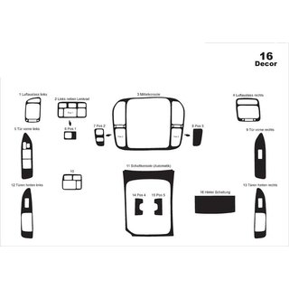 Armaturenbrett Abdeckungen Toyota Land Cruiser 100 1998-2007 Foto 3