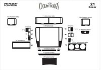 Volkswagen Passat B5 1997-2005 Armaturenbrett Abdeckungen 2004-2005 Aluminium Foto 7