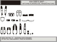 Kia Ceed 2007-2012 Armaturenbrett Abdeckungen Foto 1
