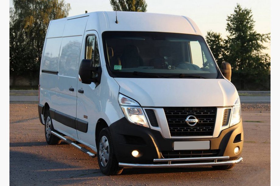 Renault Master 2011-2023 Frontschutzbügel ST016 (Edelstahl) Image