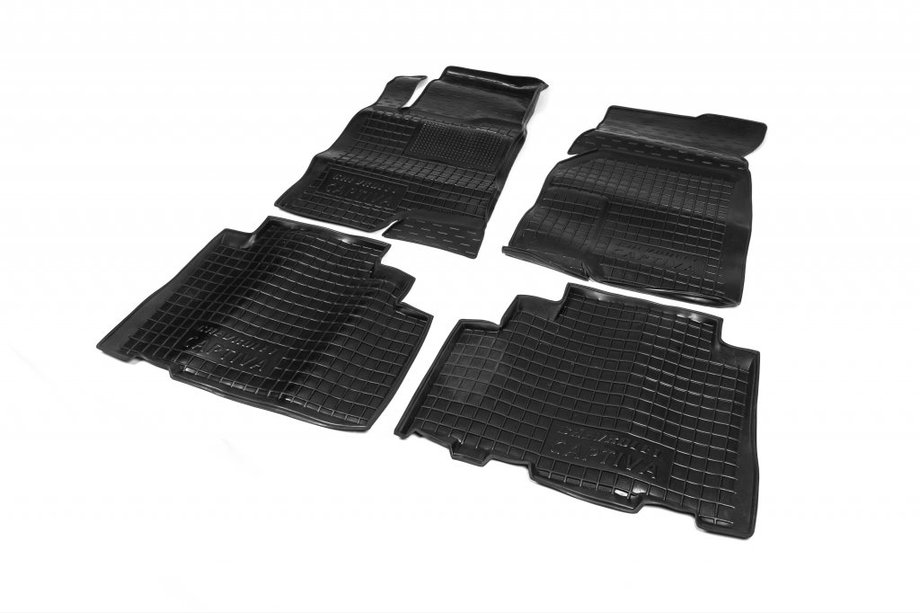Chevrolet Captiva 2006-2019 Gummimatten mit Rand (Autogumm) Image