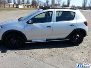 Renault Sandero 2013-2022 Seitliche Rohre BB001 (2 Stk., Edelstahl) Foto 2