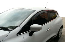 Renault Clio IV 2012-2019 Windabweiser HB (4 Stk., Sunplex Sport) Foto 1