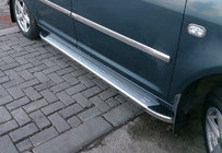 Volkswagen Caddy 2004-2010 Seitenschweller Omsa MSline (2 Stk, Aluminium) Foto 1