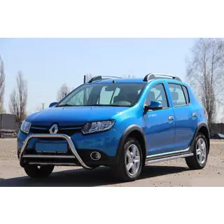 Frontbügel WT006 (Edelstahl) Dacia Sandero 2013-2020 Foto 1