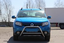 Renault Sandero 2013-2022 Frontbügel WT006 (Edelstahl) Foto 2