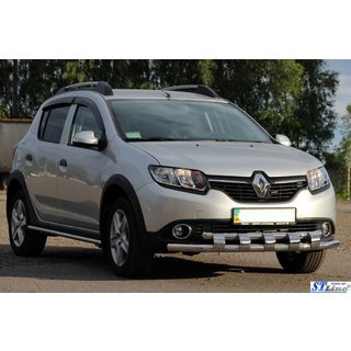 Frontbügel ST015 (Edelstahl) Dacia Sandero 2013-2020 Foto 3