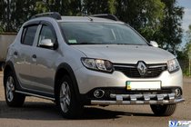 Dacia Sandero 2013-2020 Frontbügel ST015 (Edelstahl) Foto 3