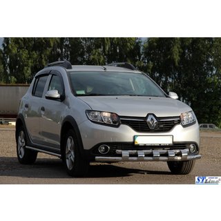 Frontbügel ST015 (Edelstahl) Dacia Sandero 2013-2020 Foto 4