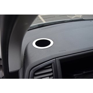 Abdeckung für Getränkehalter (2 Stk., Edelstahl) Volkswagen T6 2015-2024 Foto 2