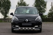Renault Scenic/Grand 2009-2016 Frontbügel ST015 (Edelstahl) Foto 3