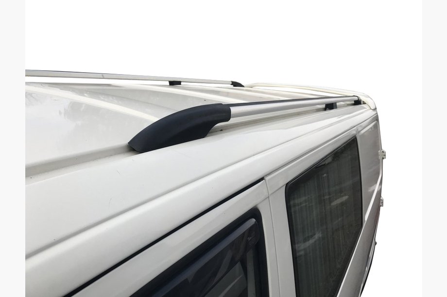 Volkswagen T4 Caravelle/Multivan 1990–2003 Dachreling Chrom DORA (Metallbefestigung) Nur für kurzen Radstand Image