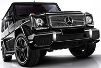 Mercedes G class W463 1990-2018 Frontstoßstange AMG G63/G65 komplett G65 (schwarzes Gitter) Foto 6