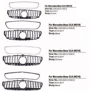 Frontgrill 2011-2014 (GT Panamericana) Mercedes CLS C218 2011-2018 Foto 4
