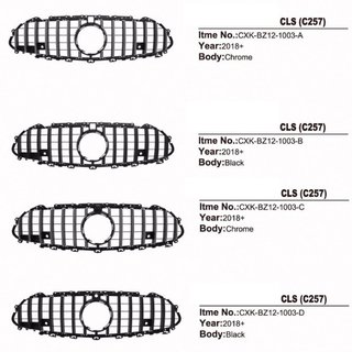 Frontgrill (2005-2008, Diamond Silver) Mercedes CLS C219 2004-2010 Foto 3