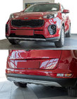 Kia Sportage 2015-2021 Front- und Heckschürzen Abdeckungen 2015-2019 V2 (Kunststoff) Foto 2