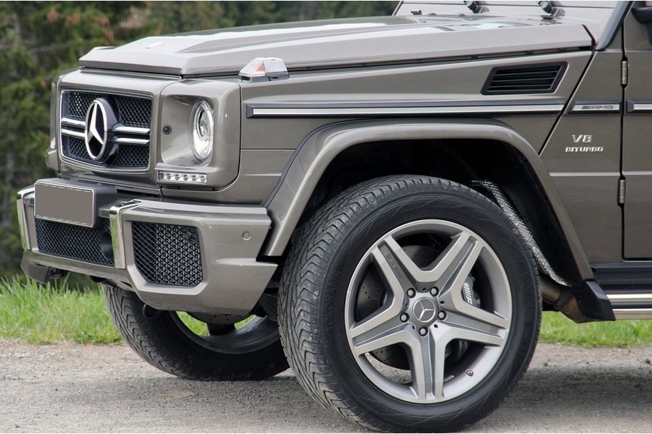 Mercedes G class W463 1990-2018 Kotflügelverbreiterungen für AMG (4 Stk, ABS) Image