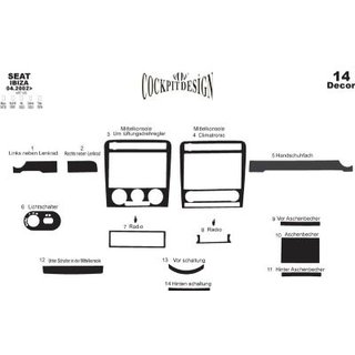 Armaturenbrett Abdeckungen Seat Cordoba 2000-2009 Foto 4