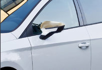 Seat Leon 2013-2020 Spiegelabdeckungen (2 Stk., Edelstahl) Foto 3