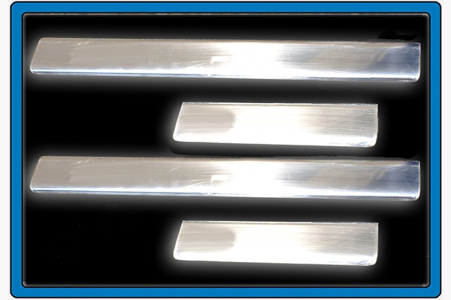 Seat Leon 2013-2020 Einstiegsleisten OmsaLine (4 Stk, Edelstahl) Image
