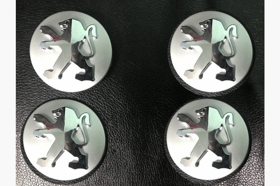 Peugeot Expert 2007-2016 Felgendeckel für Titan-Felgen 60/57mm Original-Style (4 Stk) Image