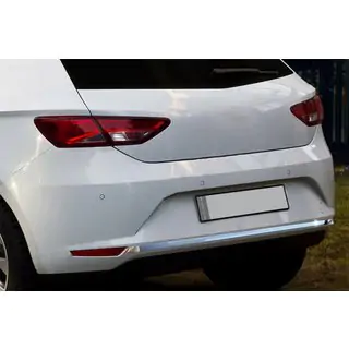 Heckstoßstangenleiste Edelstahl Seat Leon 2013-2020 Foto 1