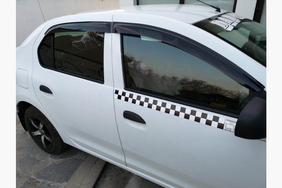 Renault Sandero 2013-2022 Windabweiser (4 Stk, Niken) Image