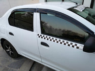 Renault Sandero 2013-2022 Windabweiser (4 Stk, Niken) Foto 1