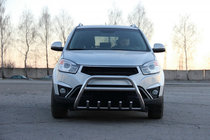 SsangYong Korando 2010-2019 Frontbügel WT003 (Edelstahl) Foto 2