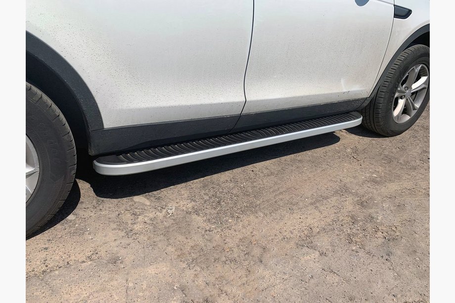 Land Rover Discovery Sport 2014- Seitenschweller Tayga Grey (2 Stk., Aluminium) 2019+ Image