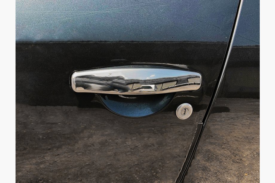 Dacia Sandero 2007-2013 Chrom Türgriffblenden (4 Stk., Edelstahl) Carmos - Türkischer Edelstahl Image