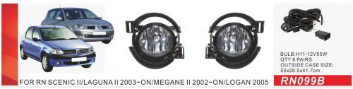 Renault Megane II 2004-2009 Nebelscheinwerfer (2 Stk, Halogen) Foto 2