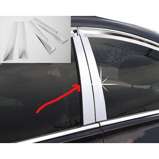 Chrom Folie für B-Säule Kia Rio 2005-2011