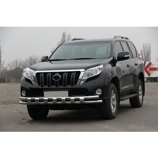 Frontschutzbügel ST016-2 (Edelstahl) Toyota Land Cruiser Prado 150 2009-2023 Foto 2