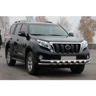 Frontschutzbügel ST016-2 (Edelstahl) Toyota Land Cruiser Prado 150 2009-2023 Foto 3